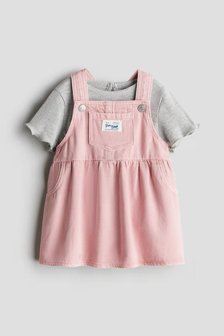 H&M 2-PIECE DRESS AND TOP SET