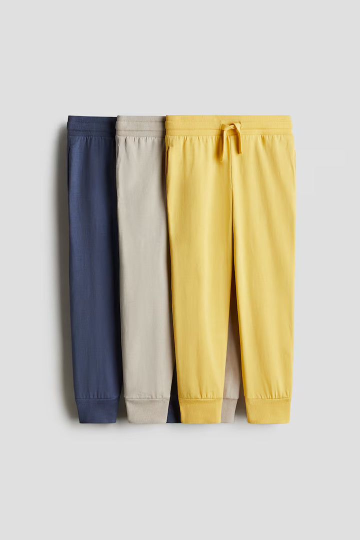 H&M 3-PACK JOGGERS