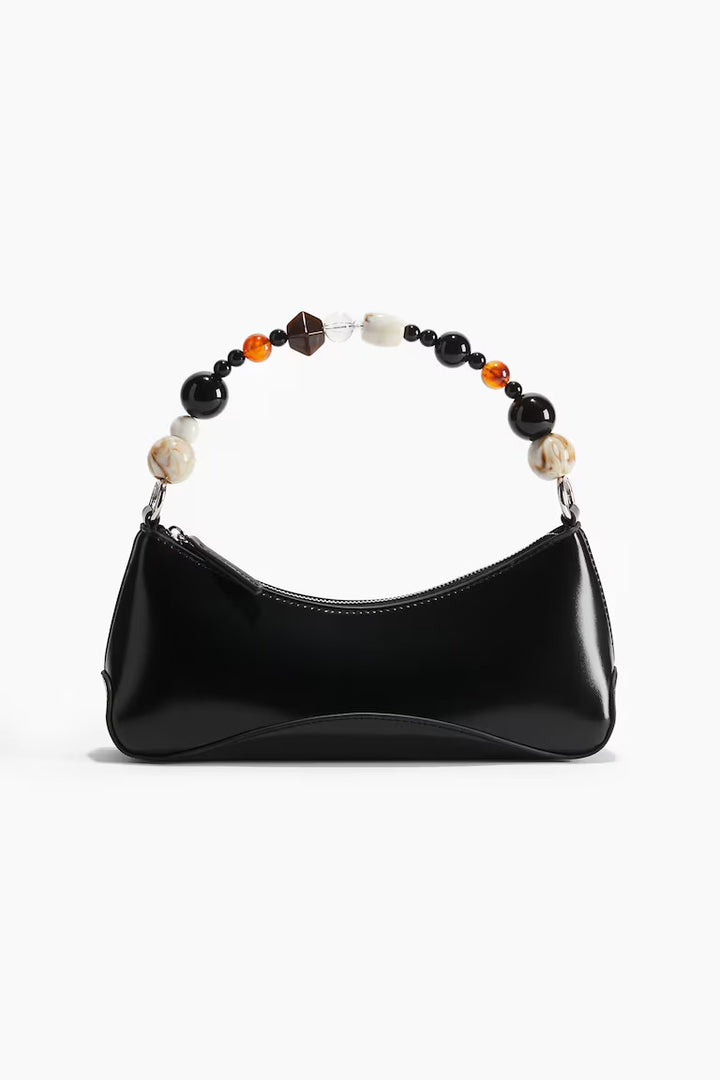 H&M BEADED-STRAP SHOULDER BAG