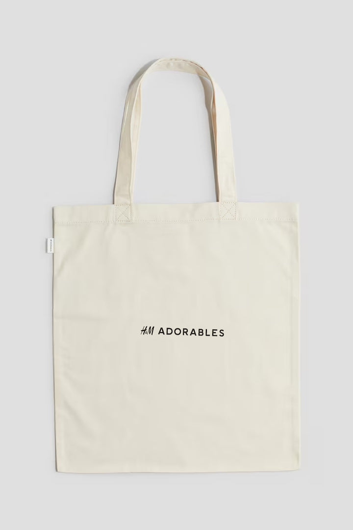 H&M COTTON TOTE BAG