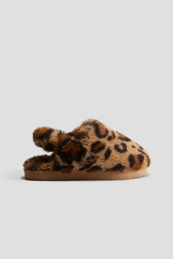 H&M FLUFFY-LINED SLIPPERS