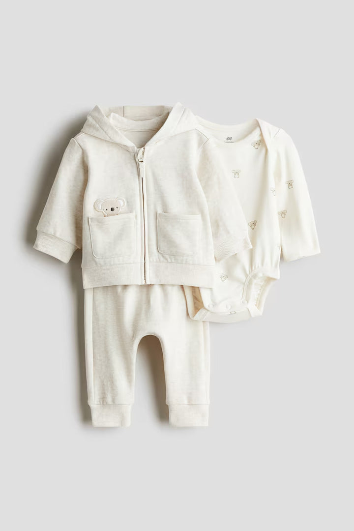 H&M 3-PIECE COTTON SET