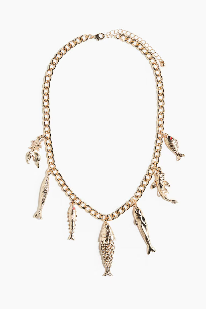 H&M FISH-PENDANT NECKLACE