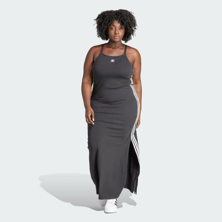 Adidas 3-Stripes Maxi Dress (Plus Size)