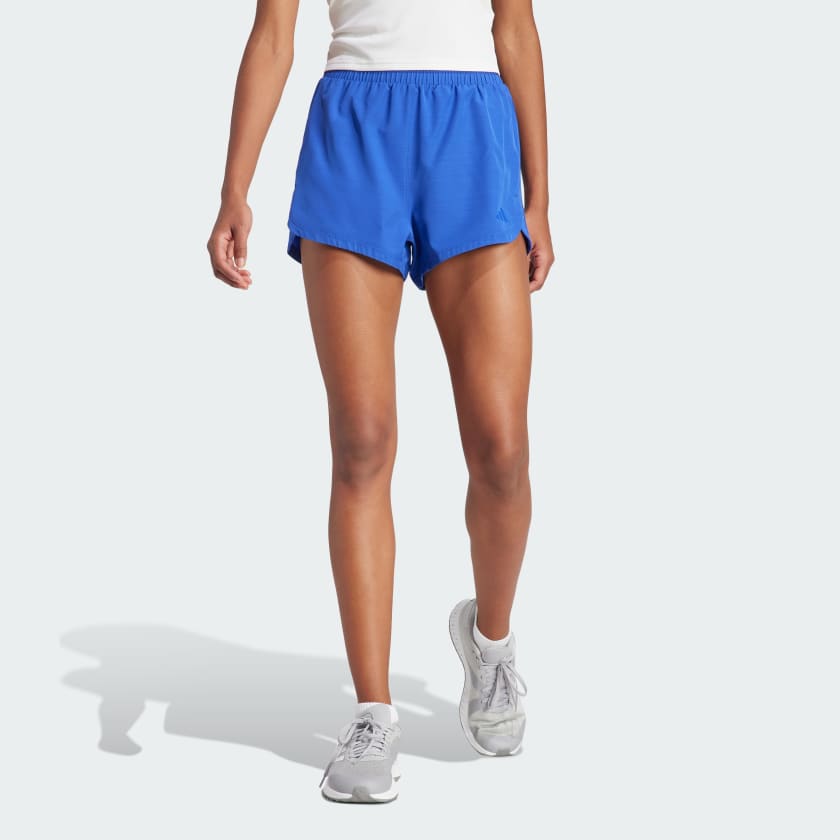 Adidas Pacer Training 3-Stripes Woven High-Rise Shorts