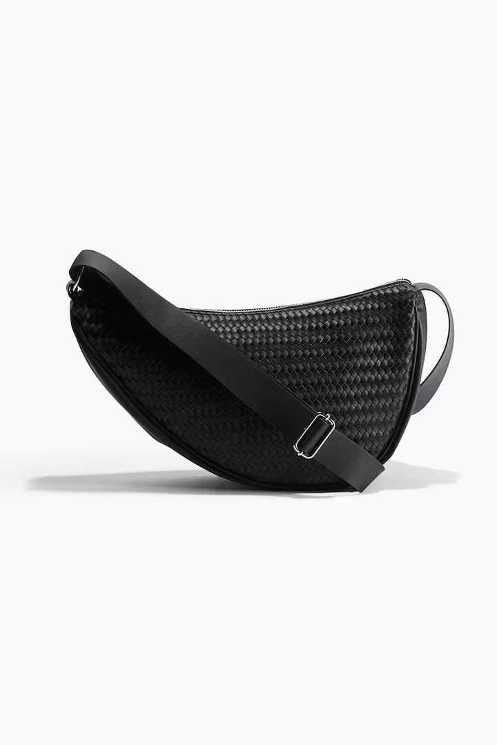 H&M BRAIDED CROSSBODY BAG