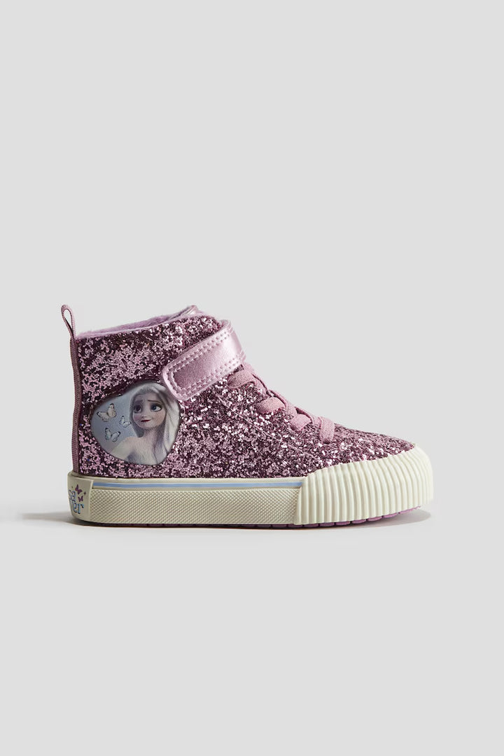 H&M GLITTERY HIGH TOPS