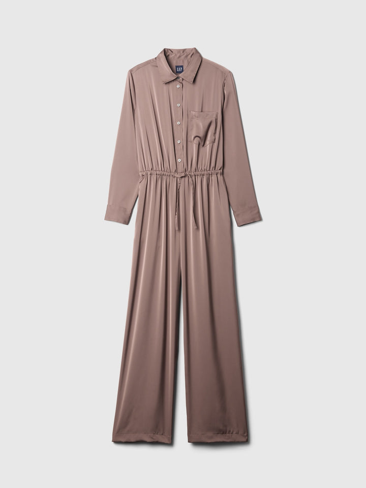 Gap Recycled Satin Jumpsuit