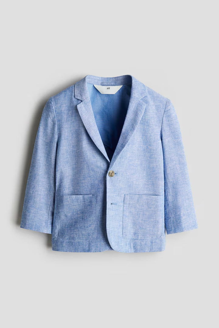 H&M LINEN-BLEND JACKET