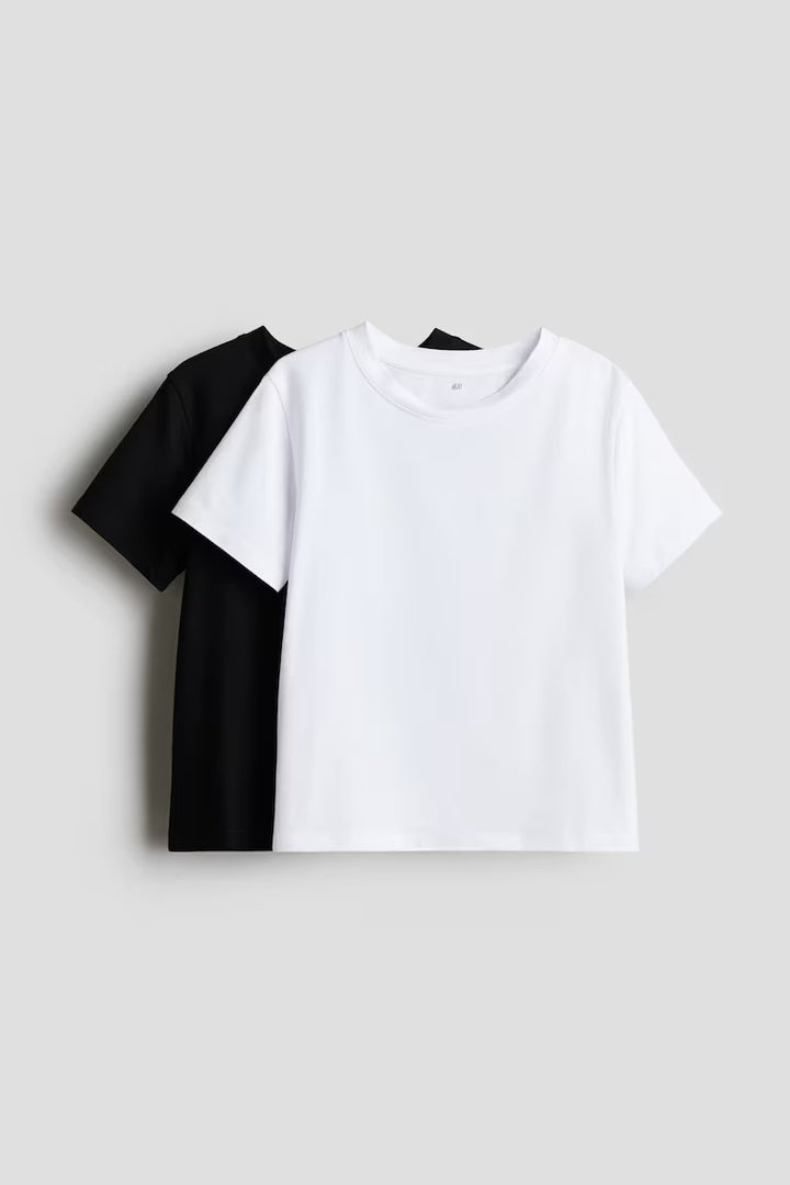 H&M 2-PACK T-SHIRTS