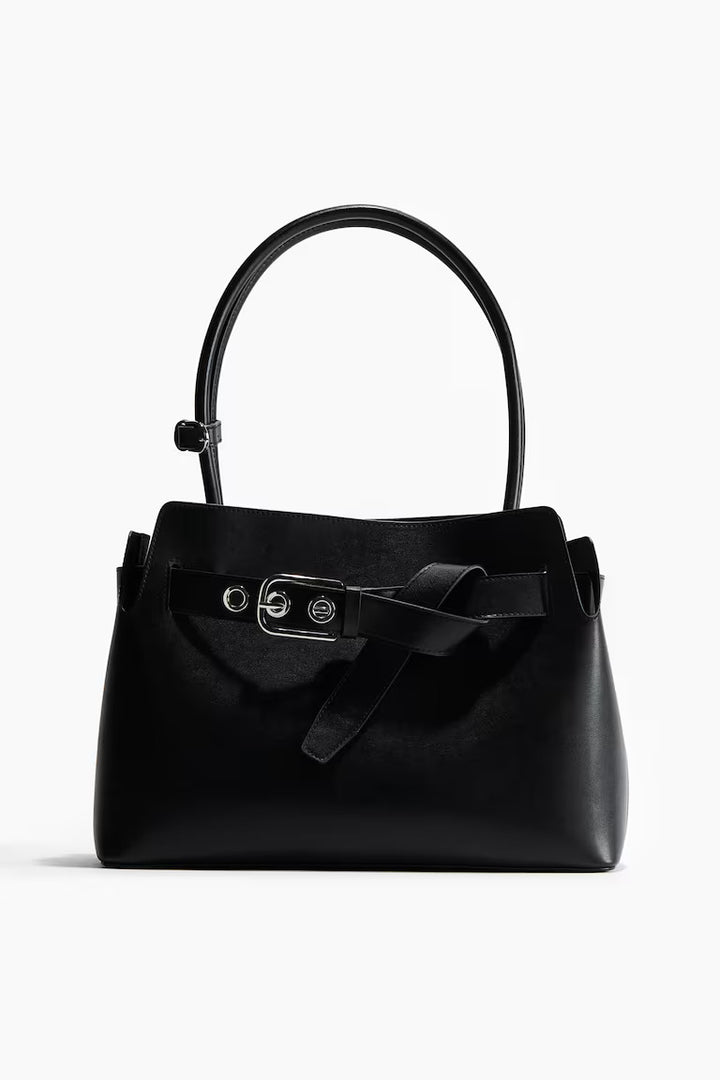 H&M STRAP-DETAIL TOTE BAG