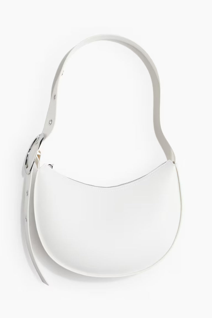 H&M COATED SHOULDER BAG