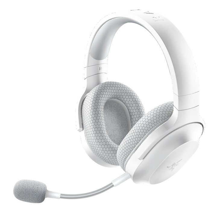 Razer Barracuda X Wireless Gaming Headset for PC, PS5, PS4, NS, Mobile, 2.4GHz, Bluetooth, 250g, White