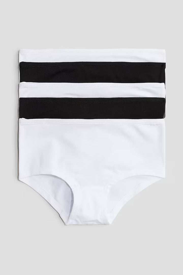 H&M 5-PACK COTTON HIPSTER BRIEFS