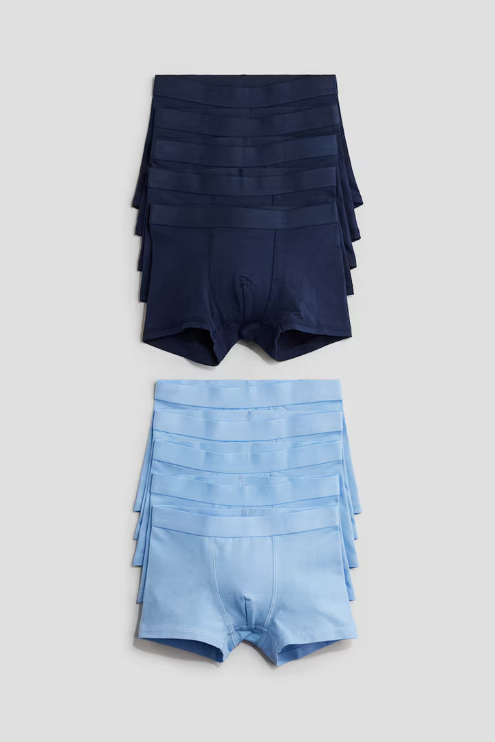H&M 10-PACK COTTON BOXER BRIEFS