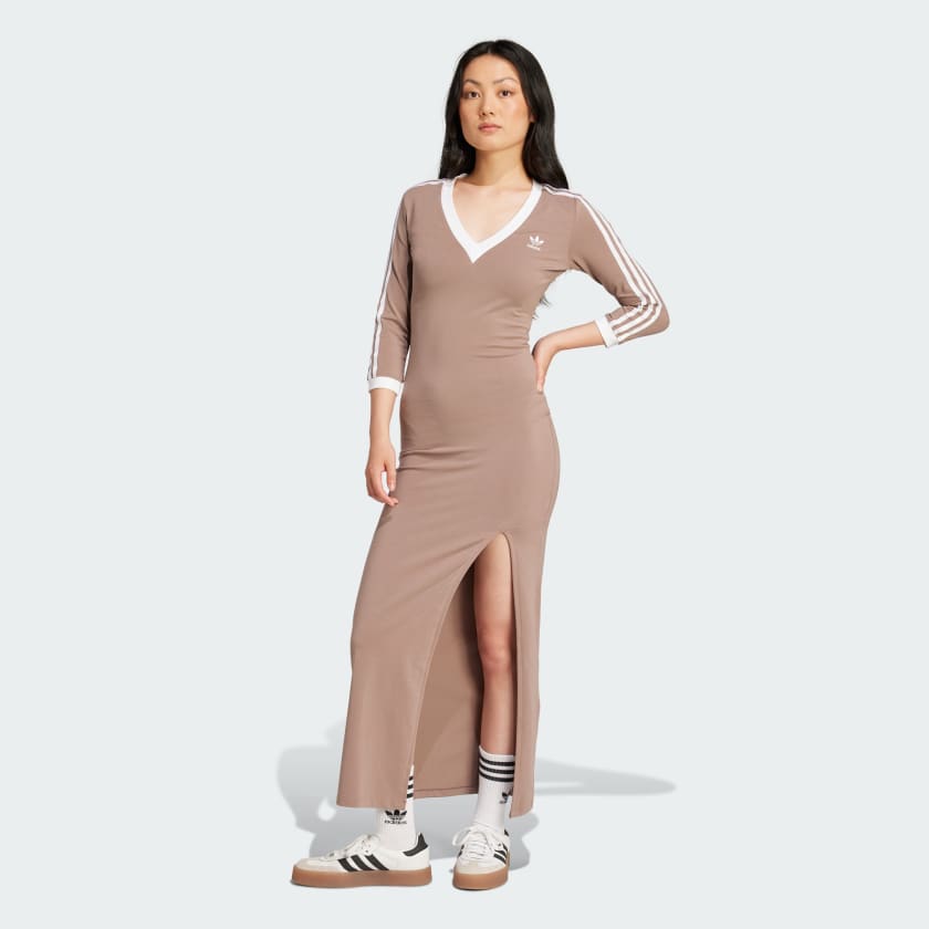 Adidas Adicolor Classics 3-Stripes Maxi Dress