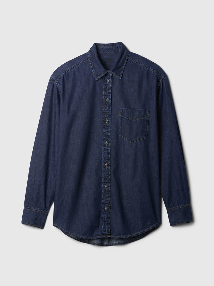 Gap Chambray Denim Big Shirt