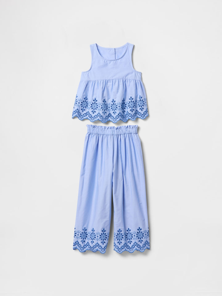 Gap Baby & Toddler Eyelet Poplin Outfit Set