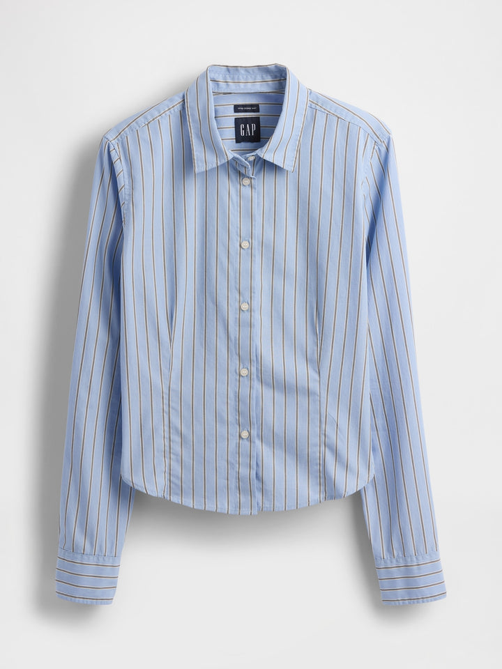 Gap Organic Cotton Cropped Shirt
