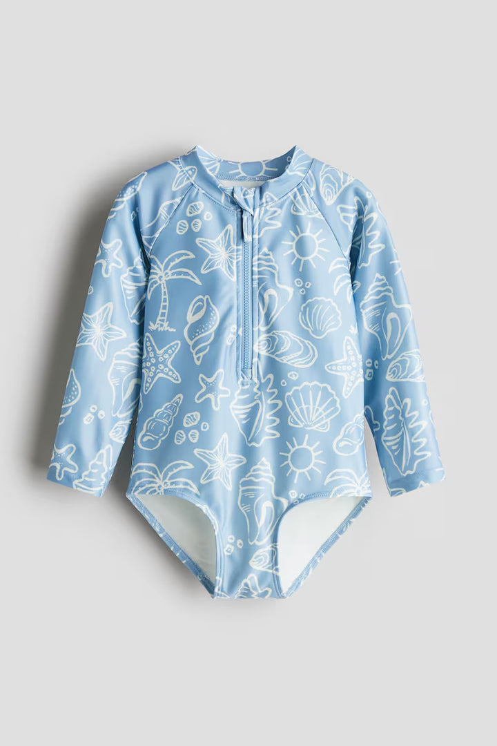 H&M LONG-SLEEVED SWIMSUIT
