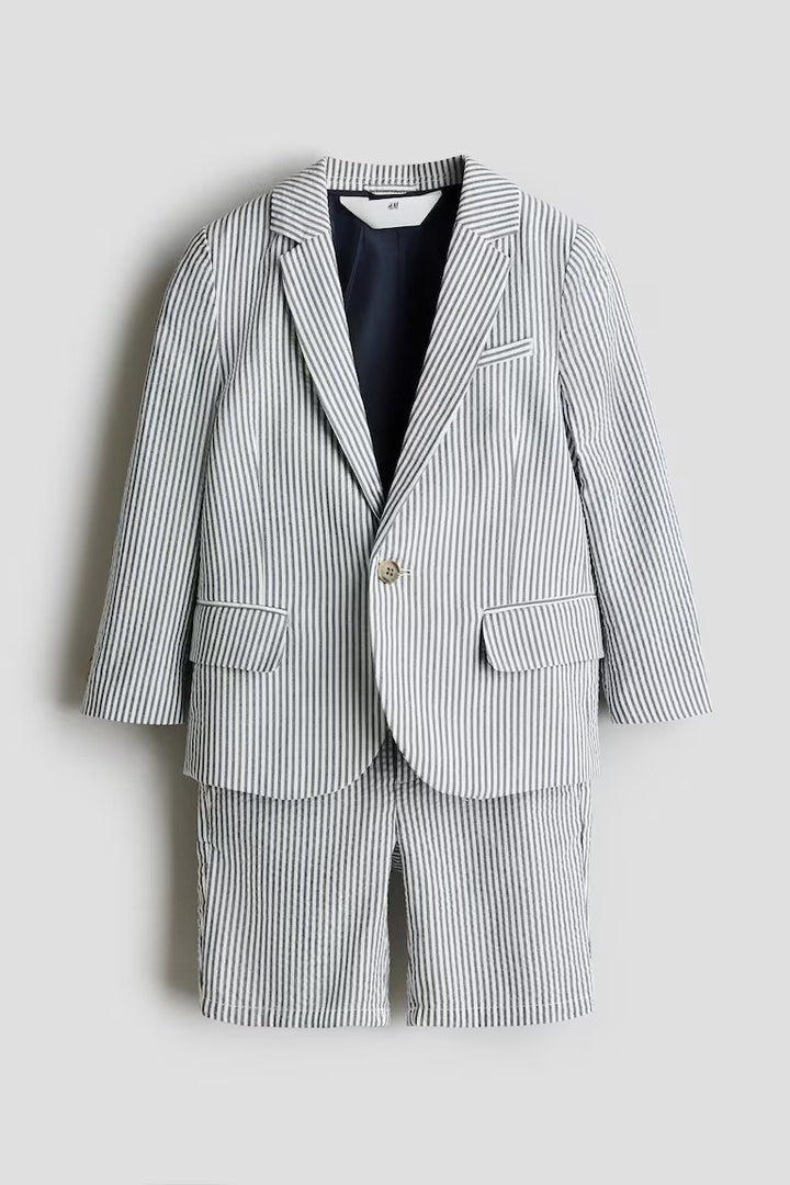 H&M 2-PIECE SEERSUCKER SET