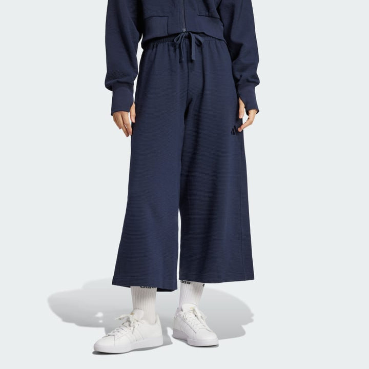 Adidas ALL SZN Rib 7/8-Length Wide Leg Pants