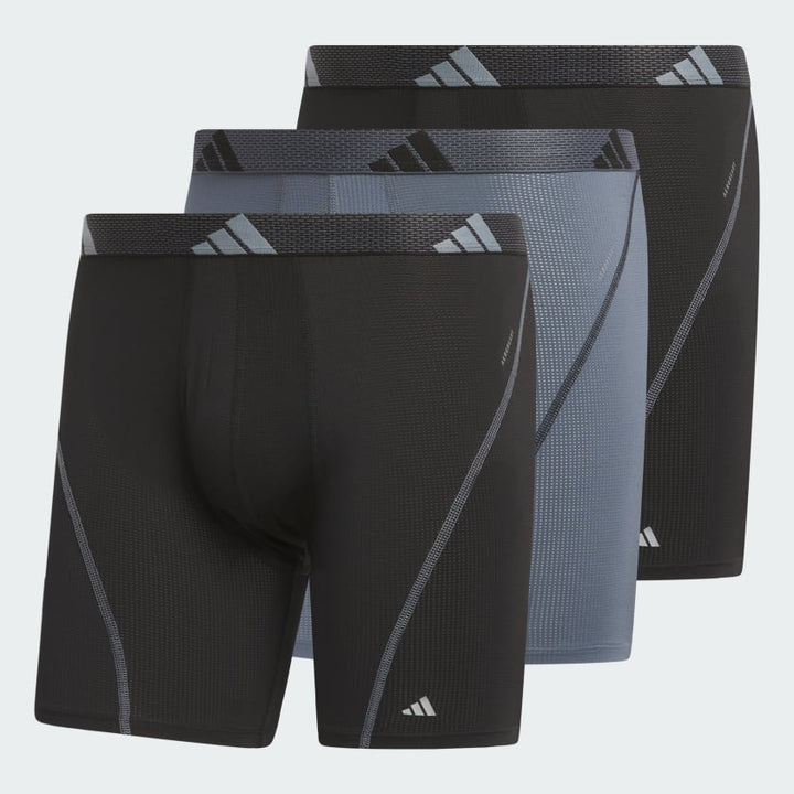 Adidas Performance Mesh Graphic Boxer Briefs 3-Pack