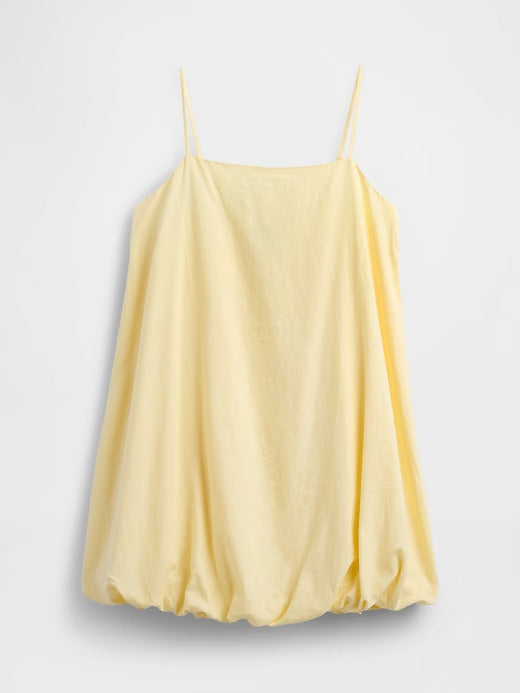 Gap Linen-Blend Mini Bubble Dress