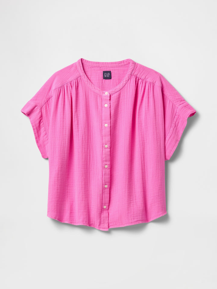 Gap Crinkle Gauze Dolman Shirt