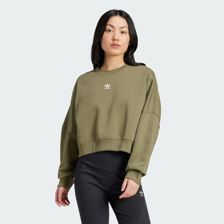 Adidas Essentials Crew Fleece Sweatshirt