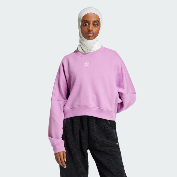 Adidas Essentials Crew Fleece Sweatshirt