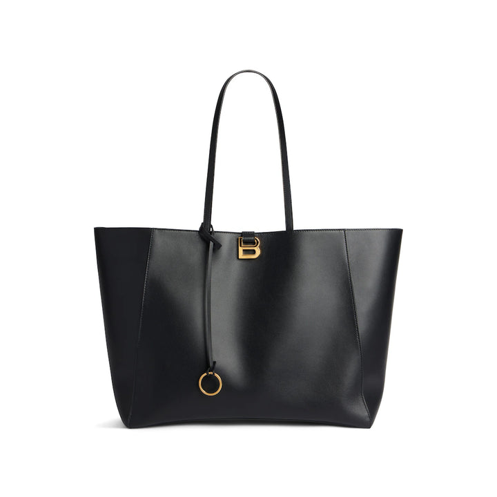 BALENCIAGA WOMEN'S HOURGLASS SOFT TOTE BAG LARGE