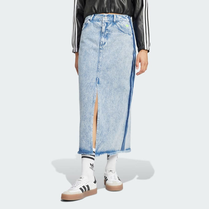 Adidas Kseniaschnaider Denim Maxi Skirt