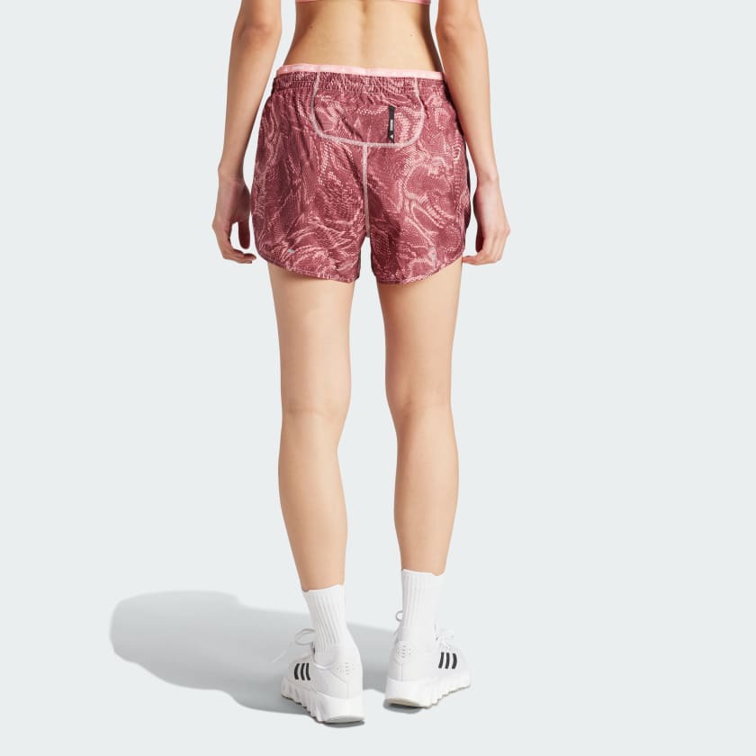 Adidas Own the Run Excite Allover Print AEROREADY Shorts