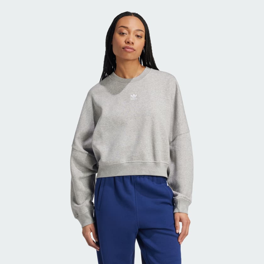 Adidas Essentials Crew Fleece Sweatshirt