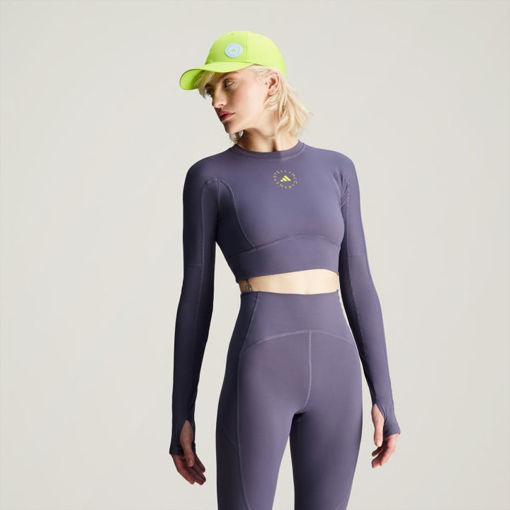 Adidas by Stella McCartney TrueStrength Yoga Cropped Long Sleeve Top