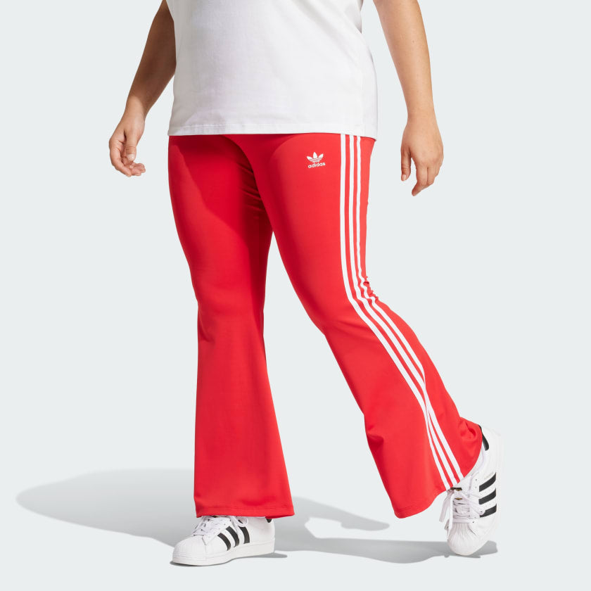 Adidas Adicolor Flared Leggings (Plus Size)
