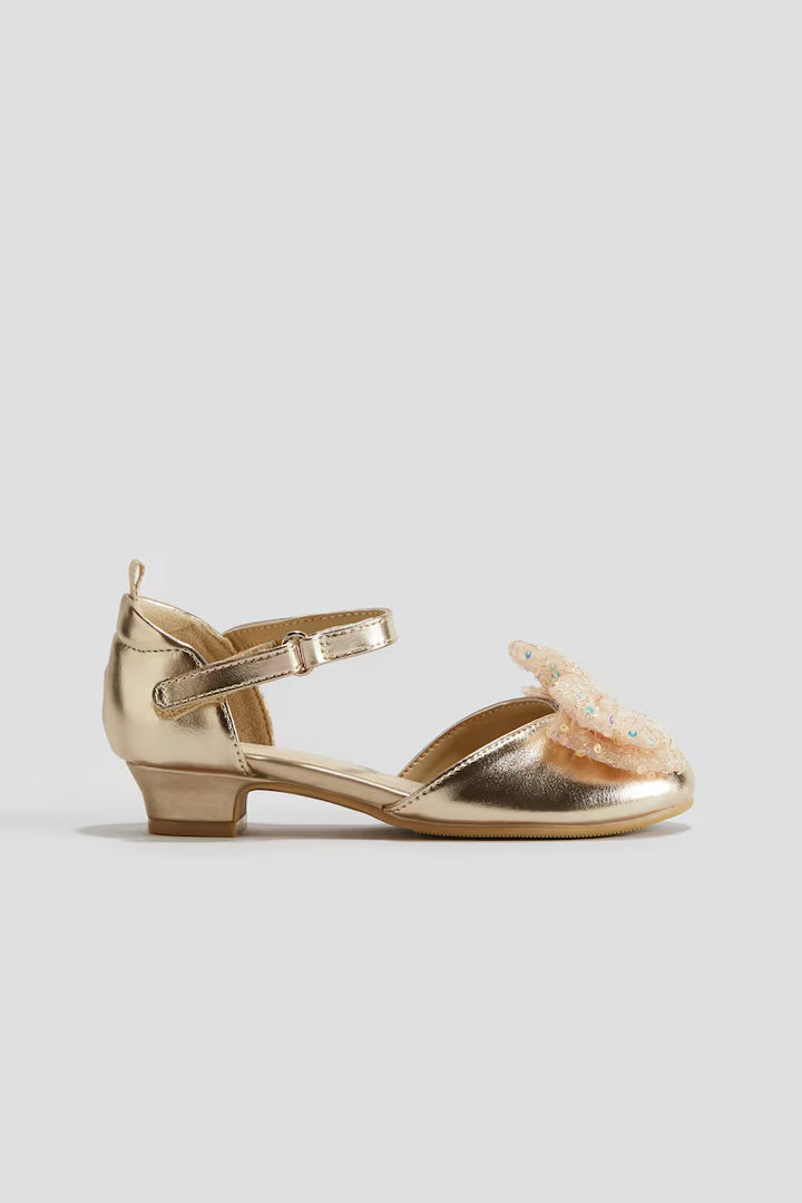 H&M BOW-DETAIL SHOES