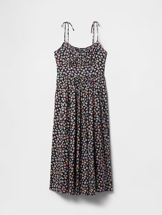 Gap Tie-Strap Cami Midi Dress