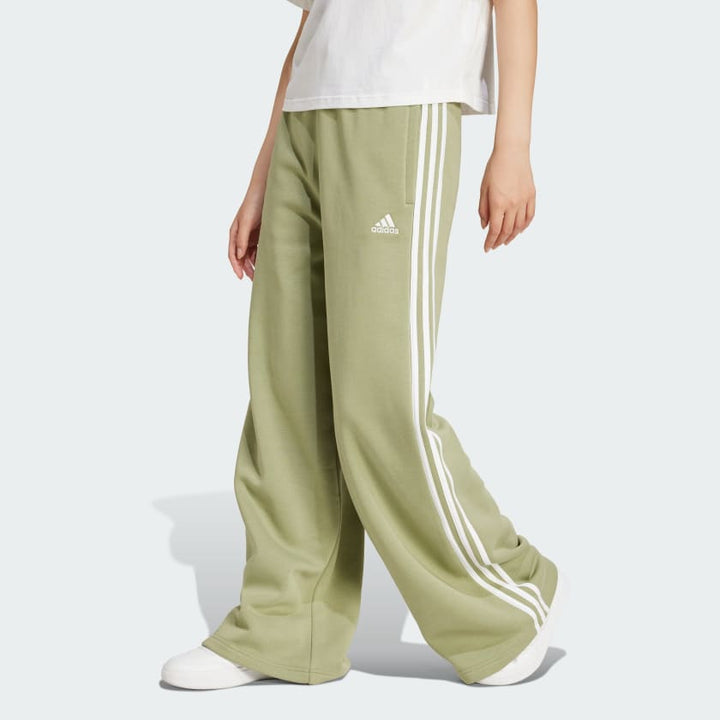 Adidas Essentials 3-Stripes French Terry Wide Pants