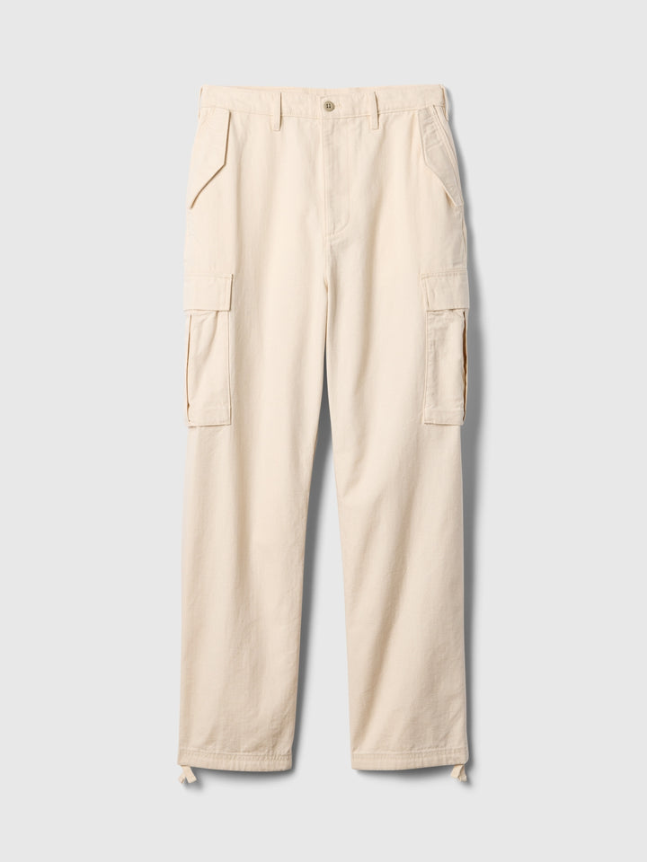 Gap Herringbone Utility Cargo Pants