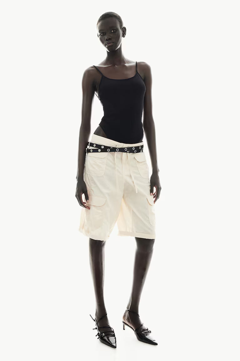 H&M CARGO BERMUDA SHORTS