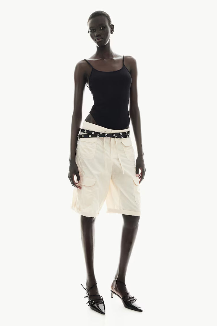 H&M CARGO BERMUDA SHORTS