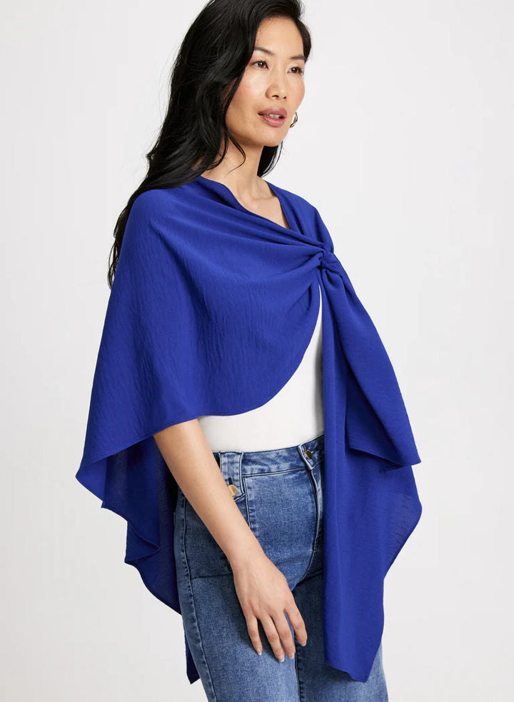 LAURA Textured Crepe Shawl