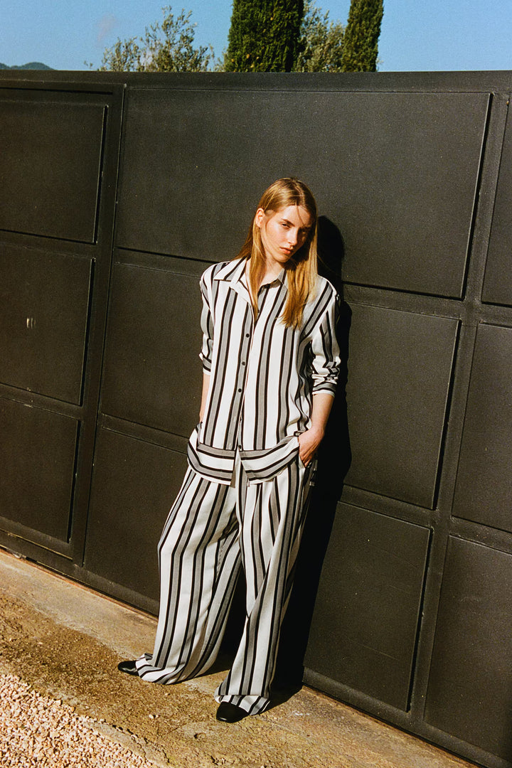H&M Wide-Leg Drawstring Pants