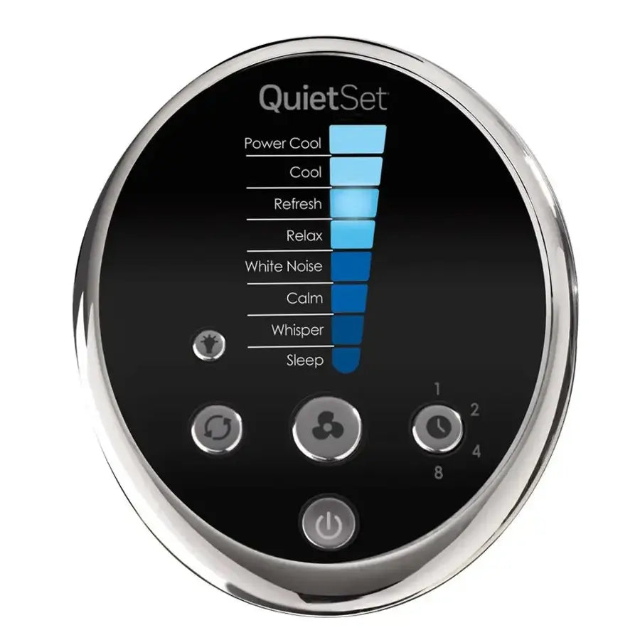 Honeywell - QuietSet Oscillating Whole Room Tower Fan HYF290B - Black