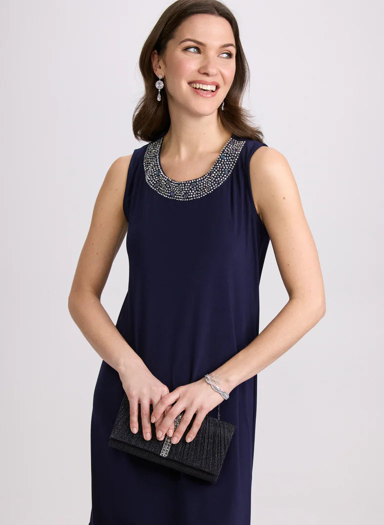 LAURA Rhinestone Embellished Dress & Jacket Set