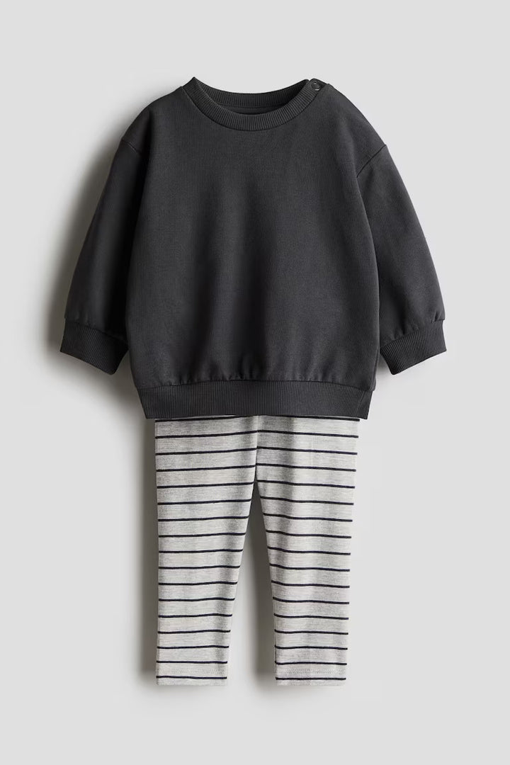 H&M 2-piece Sweatshirt and Leggings Set