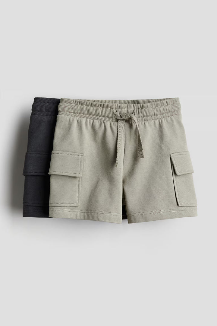 H&M 2-pack Cargo Sweatshorts