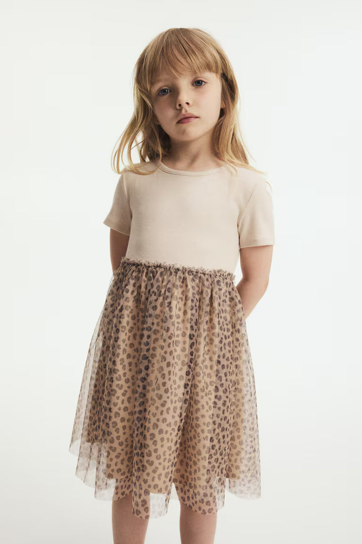 H&M Dress with Flared Skirt